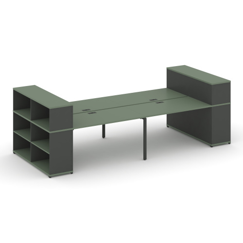 Бенч-система с опорными стеллажами Concept CN.DRS-253