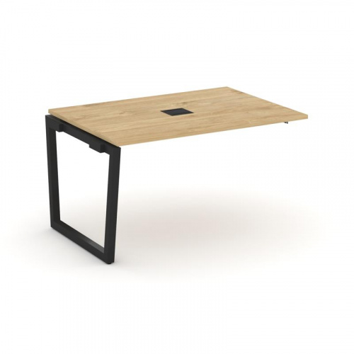 Style Project Проходной наб. элем. перег. стола SN-5T2.NSPRG-004 Акация Лорка/Металл Антрацит/Заглуш