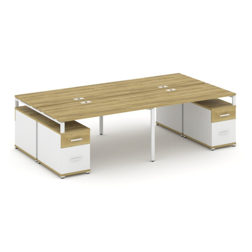 Бенч-система на 4 места с 2 опорными тумбами Concept CN.DRS-331 фото 11 Бенч-система на 4 места с 2 опорными тумбами Concept CN.DRS-331 фото 11