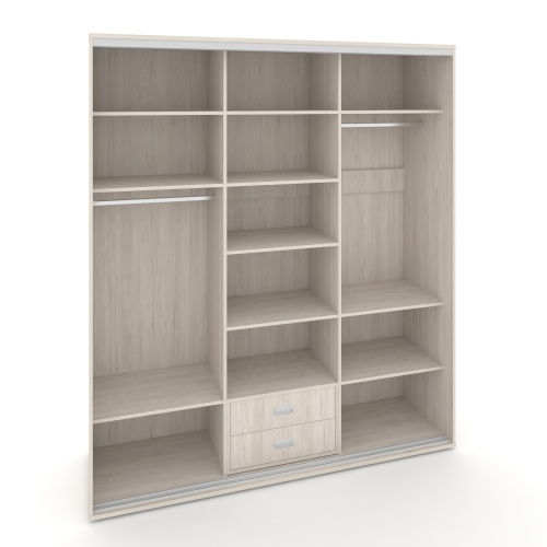 Корпус 3-х секционного шкафа высокого L=2669мм Maris SH.K3-8.1 K2 фото 2