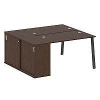 Бенч-система с шкафом-купе на А-обр. м/к Metal System БА.РС-СШК-1.2