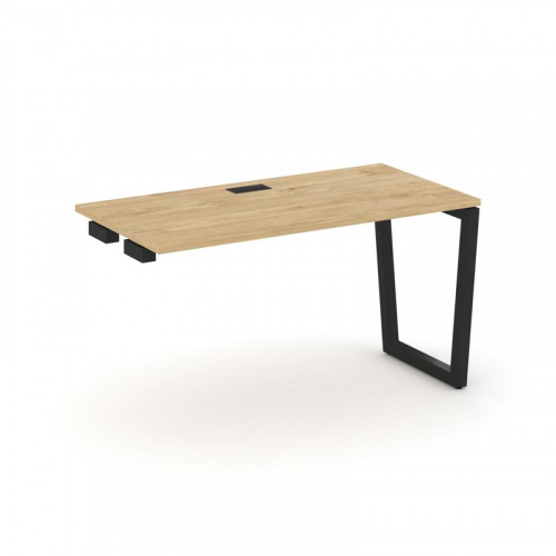 Style Project Стол-приставка к опор. элем. SN-5T2.OPRS-012 Акация Лорка/Металл Антрацит/Заглушка Пла