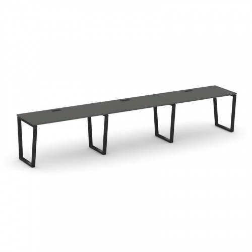 Style Project Рабочая станция 1 сторон. SN-6T2.ORS-043 Акация Лорка/Металл Антрацит/Заглушка Пластик фото 6