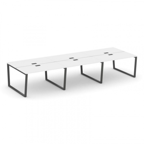 Style Project Рабочая станция 2-х сторон. SN-6T2.DRS-083 Акация Лорка/Металл Антрацит/Заглушка Пласт фото 26