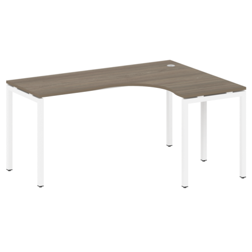 Стол криволинейный правый на П-обр. м/к Metal System Quattro 40БП.СА-4 (R) Стол криволинейный правый на П-обр. м/к Metal System Quattro 40БП.СА-4 (R)