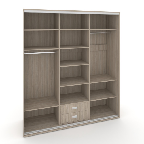 Корпус 3-х секционного шкафа высокого L=2219мм Maris SH.K3-5.1 K2 фото 4