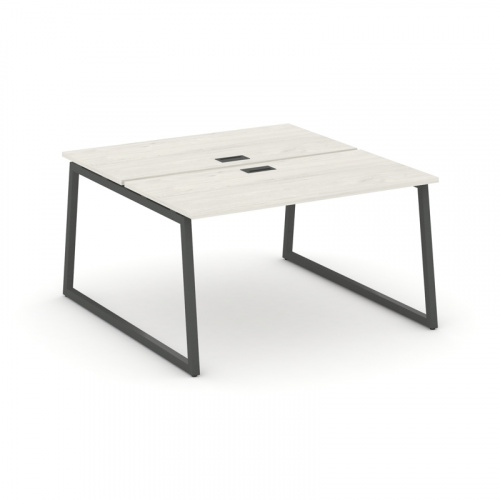 Style Project Рабочая станция 2-х сторон. SN-4T1.DRS-003 Акация Лорка/Металл Антрацит/Заглушка Пласт фото 9