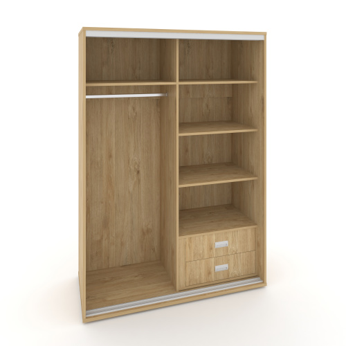 Корпус 2-х секционного шкафа низкого L=1200мм Maris SH.K2-2.2 K1 фото 2