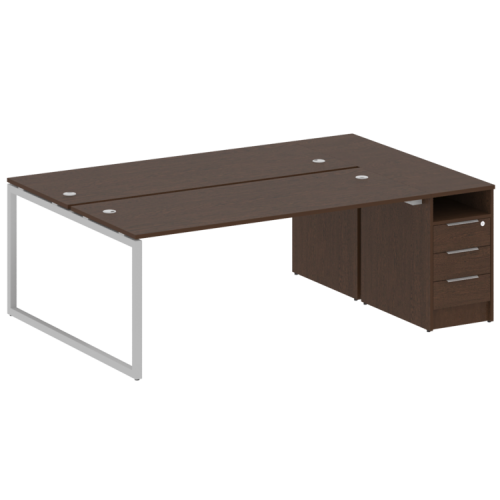 Бенч-система с тумбой на О-обр. м/к Metal System Quattro 40БО.РС-СТП-2.5 фото 6