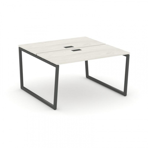 Style Project Рабочая станция 2-х сторон. SN-4T2.DRS-014 Акация Лорка/Металл Антрацит/Заглушка Пласт фото 24