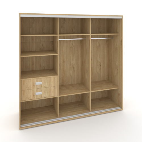 Корпус 3-х секционного шкафа низкого L=1619мм Maris SH.K3-1.2 K6 фото 5