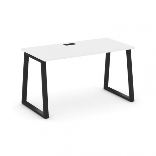 Style Project Стол письменный SN-6T1.SP-011 Акация Лорка/Металл Антрацит/Заглушка Пластик Черный 980 фото 7