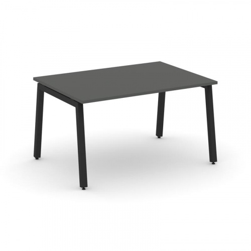 Style Project Стол переговорный SN-5A.SPRG-002.3 Дуб Наварра/Металл Белый 1180*980*750 фото 4