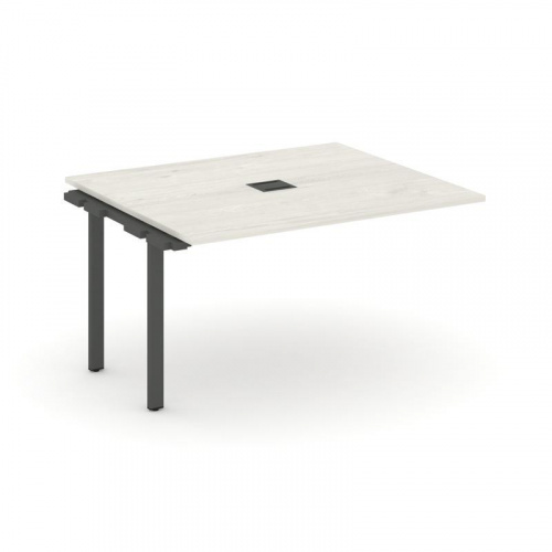 Style Project Проходной наб. элем. перег. стола SN-6P.NSPRG-032 Белый/Металл Черный 1180*1180*750 фото 12