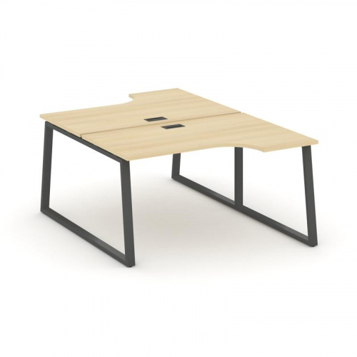 Style Project Рабочая станция эргоном. SN-6T1.DRPA-002 Акация Лорка/Металл Антрацит/Заглушка Пластик фото 28