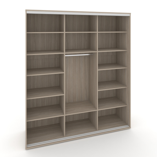 Корпус 3-х секционного шкафа высокого L=2369мм Maris SH.K3-6.1 K4 фото 4