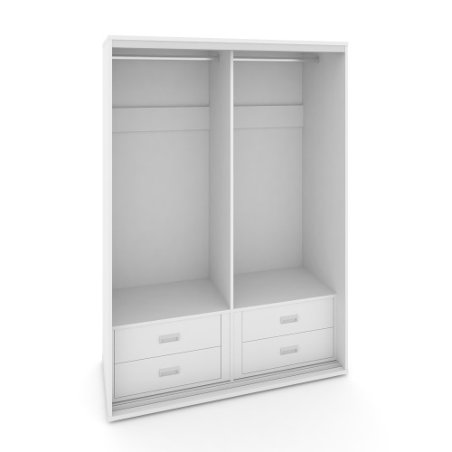 Корпус 2-х секционного шкафа низкого L=1600мм Maris SH.K2-6.2 K3 фото 6