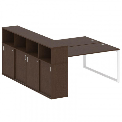 Бенч-система с шкафом-купе на О-обр. м/к Metal System БО.РС-СШК-4.4 фото 4