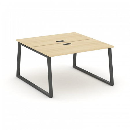 Style Project Рабочая станция 2-х сторон. SN-6T1.DRS-011 Акация Лорка/Металл Антрацит/Заглушка Пласт