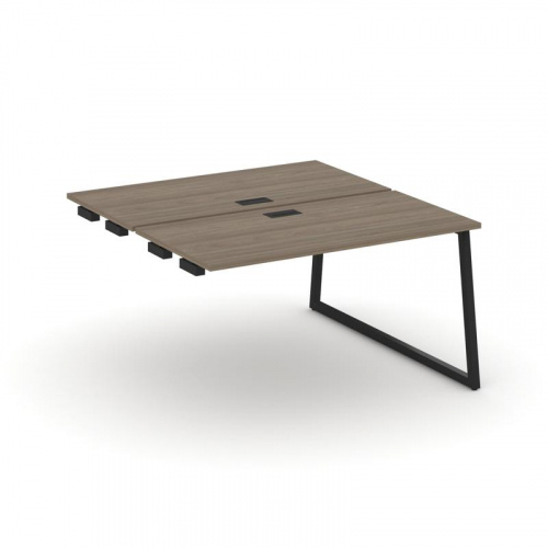 Style Project Стол-приставка к опор. элем. SN-4T1.DPRS-004 Акация Лорка/Металл Антрацит/Заглушка Пла фото 6