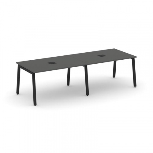 Style Project Стол переговорный SN-5A.SPRG-014 Акация Лорка/Металл Белый 3160*980*750 фото 2