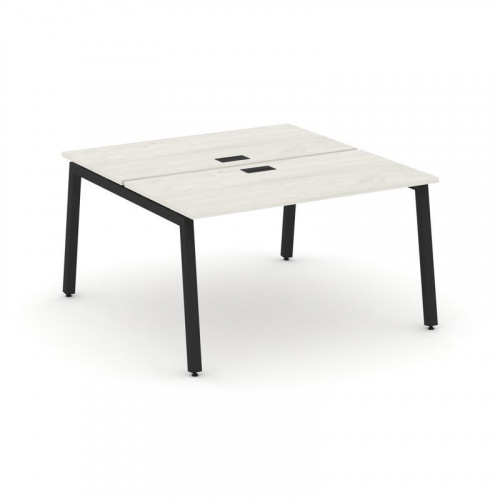 Style Project Рабочая станция 2-х сторон. SN-5A.DRS-021 Акация Лорка/Металл Белый 980*1632*750