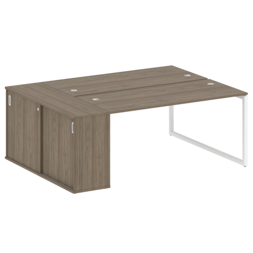 Бенч-система с шкафом-купе на О-обр. м/к Metal System Quattro 40БО.РС-СШК-1.4 Бенч-система с шкафом-купе на О-обр. м/к Metal System Quattro 40БО.РС-СШК-1.4