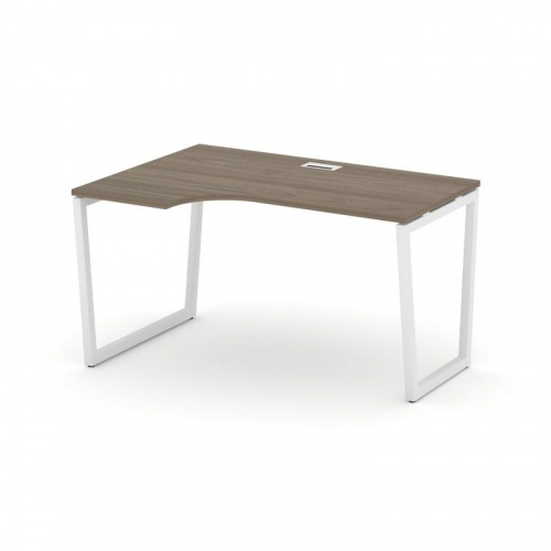 Style Project Стол рабочий эргоном. SN-4T2.SPA-012(L) Акация Лорка/Металл Антрацит/Заглушка Пластик фото 14