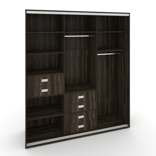 Корпус 3-х секционного шкафа высокого L=1619мм Maris SH.K3-1.1 K6 фото 7