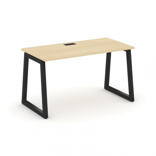 Style Project Стол письменный SN-5T1.SP-015 Акация Лорка/Металл Антрацит/Заглушка Пластик Черный 178 фото 8