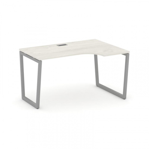 Style Project Стол рабочий эргоном. SN-4T2.SPA-022(R) Акация Лорка/Металл Антрацит/Заглушка Пластик фото 11