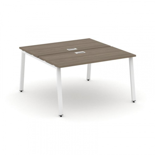 Style Project Рабочая станция 2-х сторон. SN-6A.DRS-002 Акация Лорка/Металл Белый 1180*1232*750 фото 26