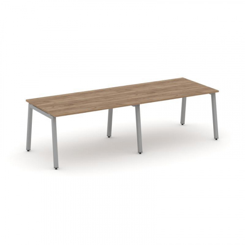 Style Project Стол переговорный SN-5A.SPRG-012.3 Дуб Наварра/Металл Антрацит 2360*980*750 Style Project Стол переговорный SN-5A.SPRG-012.3 Дуб Наварра/Металл Антрацит 2360*980*750