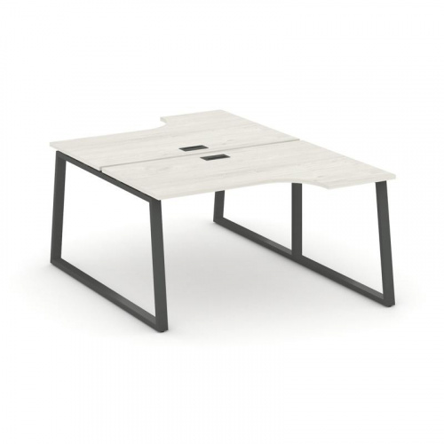 Style Project Рабочая станция эргоном. SN-6T1.DRPA-002 Акация Лорка/Металл Антрацит/Заглушка Пластик фото 24