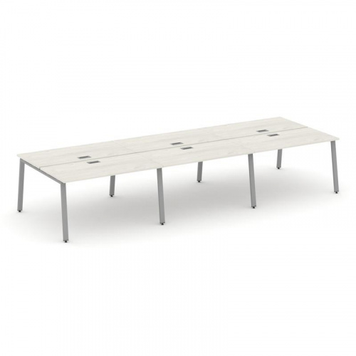 Style Project Рабочая станция 2-х сторон. SN-6A.DRS-063 Дуб Наварра/Металл Белый 4140*1232*750 фото 13 Style Project Рабочая станция 2-х сторон. SN-6A.DRS-063 Дуб Наварра/Металл Белый 4140*1232*750 фото 13