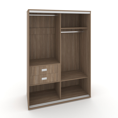 Корпус 2-х секционного шкафа низкого L=1600мм Maris SH.K2-6.2 K4 фото 4