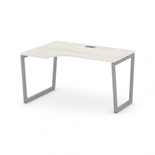 Style Project Стол рабочий эргоном. SN-4T2.SPA-012(L) Акация Лорка/Металл Антрацит/Заглушка Пластик фото 11