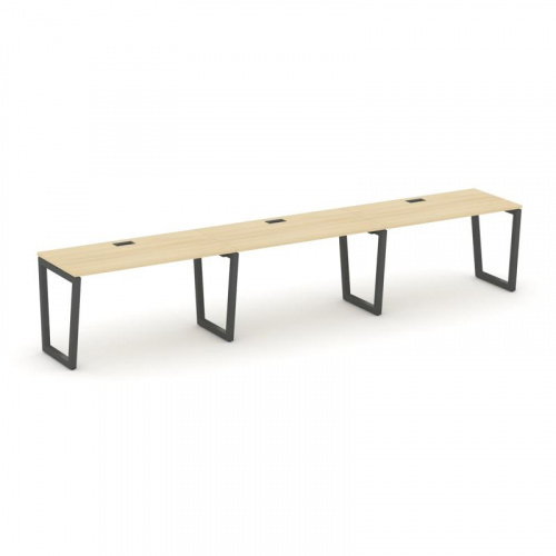 Style Project Рабочая станция 1 сторон. SN-5T2.ORS-032 Акация Лорка/Металл Антрацит/Заглушка Пластик фото 28