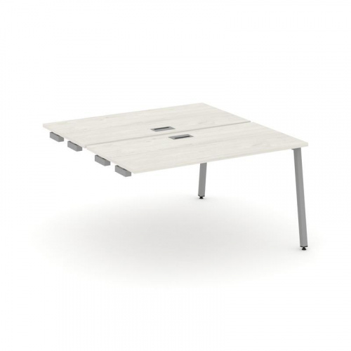 Style Project Стол-приставка к опор. элем. SN-4A.DPRS-011 Дуб Наварра/Металл Белый 980*1432*750 фото 2 Style Project Стол-приставка к опор. элем. SN-4A.DPRS-011 Дуб Наварра/Металл Белый 980*1432*750 фото 2