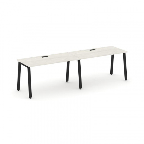 Style Project Рабочая станция 1 сторон. SN-6A.ORS-014 Акация Лорка/Металл Белый 3160*700*750 фото 2 Style Project Рабочая станция 1 сторон. SN-6A.ORS-014 Акация Лорка/Металл Белый 3160*700*750 фото 2