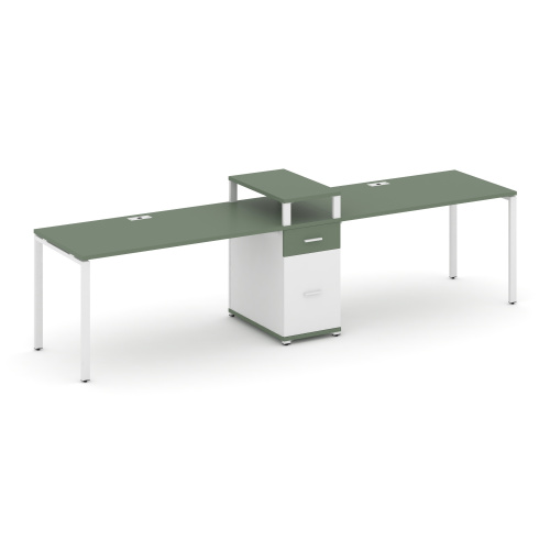 Бенч-система на 2 места с 1 опорной тумбой Concept CN.ORS-421 фото 5 Бенч-система на 2 места с 1 опорной тумбой Concept CN.ORS-421 фото 5