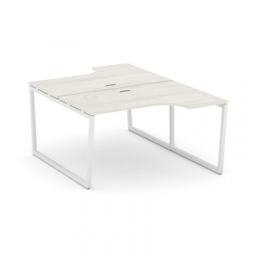 Style Project Рабочая станция эргоном. SN-4T2.DRPA-022 Акация Лорка/Металл Антрацит/Заглушка Пластик фото 12