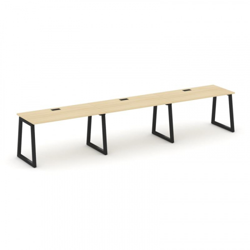 Style Project Рабочая станция 1 сторон. SN-5T1.ORS-034 Акация Лорка/Металл Антрацит/Заглушка Пластик фото 5