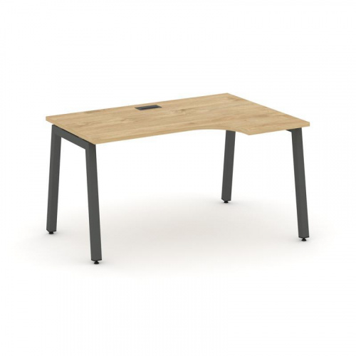 Style Project Стол рабочий эргоном. SN-5A.SPA-002(R) Дуб Табак/Металл Антрацит 1580*600/980*750 фото 18 Style Project Стол рабочий эргоном. SN-5A.SPA-002(R) Дуб Табак/Металл Антрацит 1580*600/980*750 фото 18