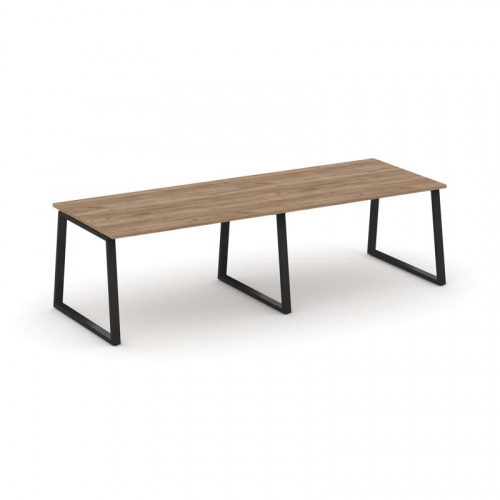 Style Project Стол переговорный SN-6T1.SPRG-011.3 Акация Лорка/Металл Антрацит 1960*980*750 фото 10 Style Project Стол переговорный SN-6T1.SPRG-011.3 Акация Лорка/Металл Антрацит 1960*980*750 фото 10