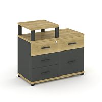 Тумба приставная с 4 ящиками Concept CN.TSP-011 A