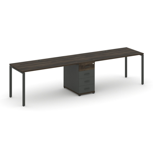 Бенч-система на 2 места с 1 опорной тумбой Concept CN.ORS-404 фото 3 Бенч-система на 2 места с 1 опорной тумбой Concept CN.ORS-404 фото 3