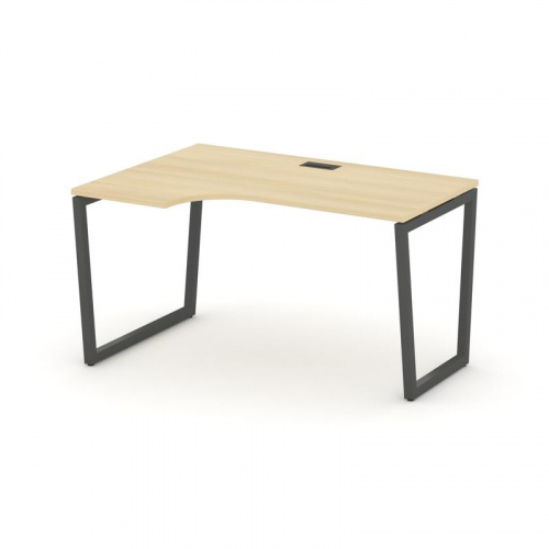 Style Project Стол рабочий эргоном. SN-4T2.SPA-012(L) Акация Лорка/Металл Антрацит/Заглушка Пластик фото 28