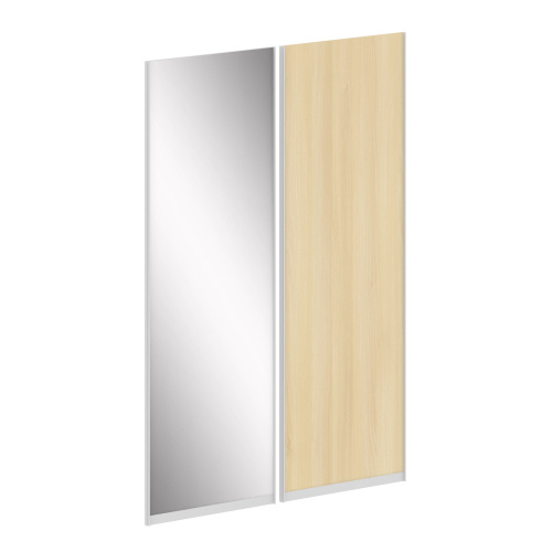 Комплект дверей ЛДСП для шкафа низкого L=1100мм. Maris SH.DZK-1.2