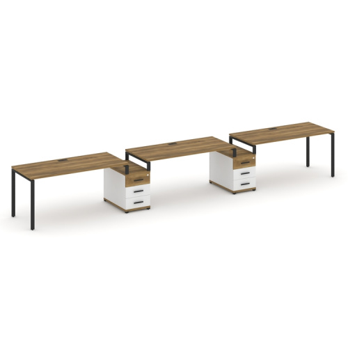 Бенч-система на 3 места с 2 опорными тумбами Concept CN.ORS-328 фото 7 Бенч-система на 3 места с 2 опорными тумбами Concept CN.ORS-328 фото 7